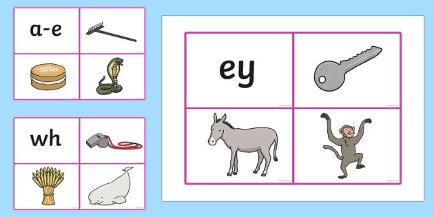 Phase 5 Phonics Matching Cards KS1 Resources