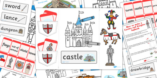 Castles And Knights Lapbook Home Education Resources