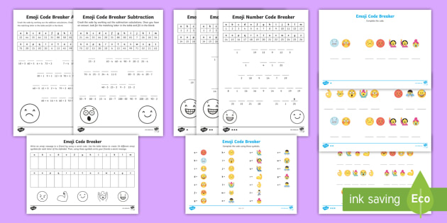 Secret Code Worksheets Printable Pack - Teacher-made