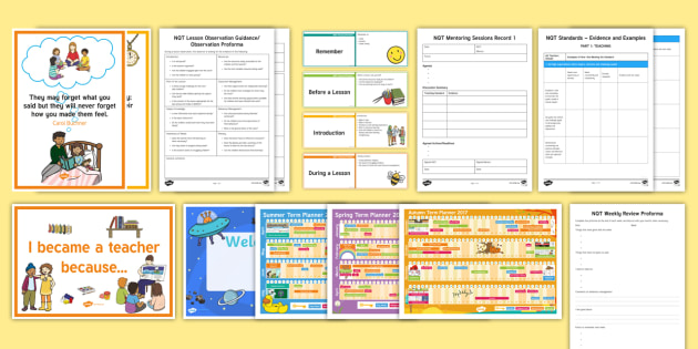 NQT Guidance Pack (teacher made)