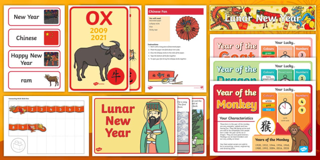 Lunar New Year Resource Pack - Teaching Resource - Twinkl