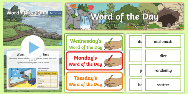 Year 3 Summer 2 Word of the Day Display Pack (teacher made)