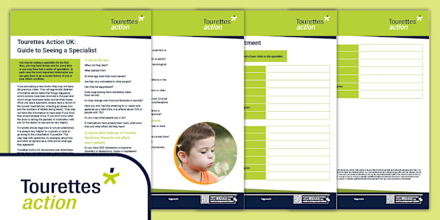 Understanding Tourette Syndrome - Twinkl