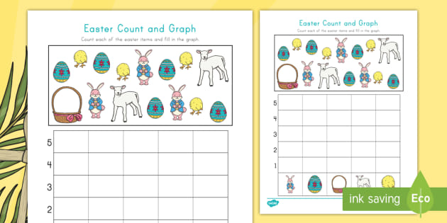 Easter Count and Graph Activity (teacher made)