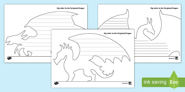 Letter to the Fairyland Dragon (teacher made)