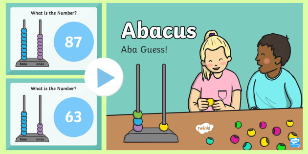 Place value abacus activity PowerPoint