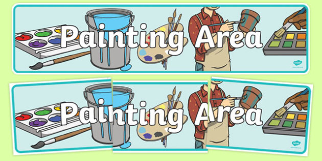 painting area