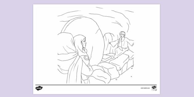 Featured image of post Empty Tomb Coloring Page