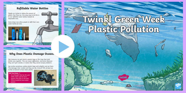 Ocean pollution ks2 image