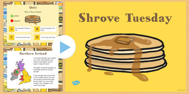 Shrove Tuesday PowerPoint - shrove, Tuesday, powerpoint 