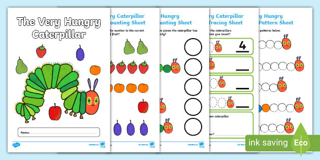 Free Maths Booklet To Support Teaching On The Very Hungry Caterpillar