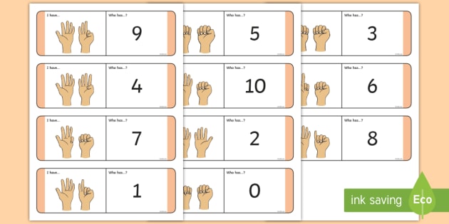 Preschool Finger Counting 1-10 Tracing Numbers Finger 