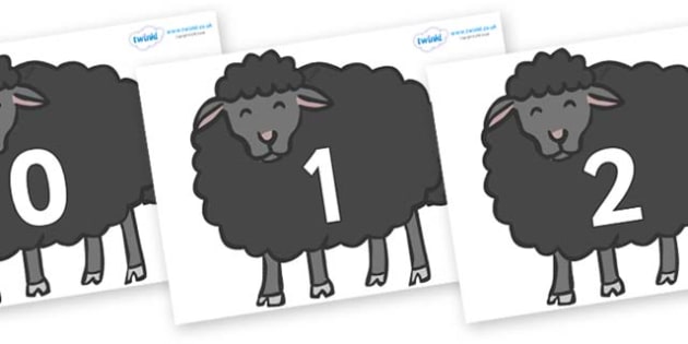Numbers 0-100 on Baa Baa Black Sheep