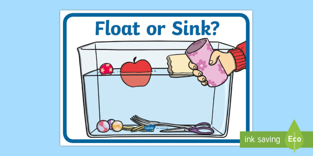 Float or Sink? Poster (teacher made)