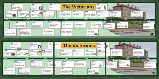 primary homework victorian timeline