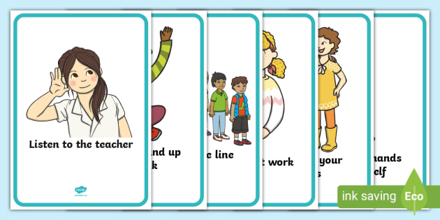 Behavior Poster: Double Check Your Work