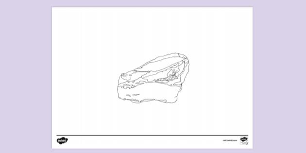Metamorphic Rock Marble Colouring | Colouring Sheets