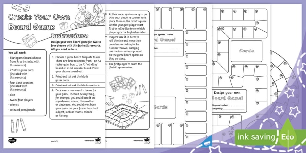 Make Your Own Board Game