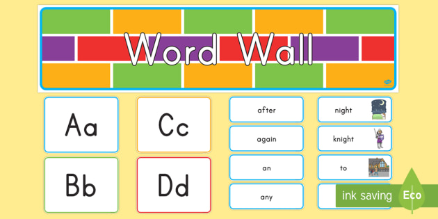 1st Grade Word Wall - Us Requests, Word Wall, Sight Words