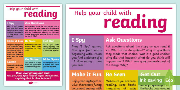 research on reading with your child