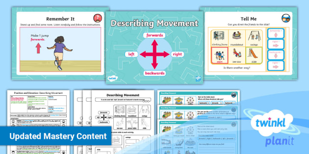 👉 Y1 Position and Direction PlanIt Maths Lesson 5