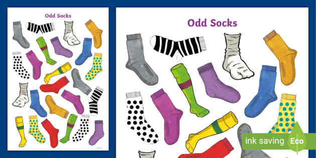 Odd Socks Matching Activity (Teacher-Made) - Twinkl