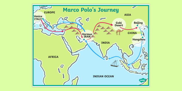 Quarterhouse Explorer Marco Polo Biographical Poster, Social Studies  Classroom Materials for Teachers 
