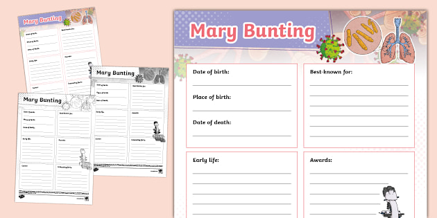 Biography Fact File Template • Twinkl.com.au