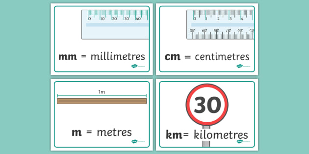Metric Units of Length  Convert mm, cm, m and km 