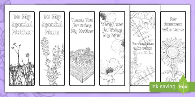 FREE! - Bloom and Wild Mother's Day Gift | Bookmarks | Twinkl