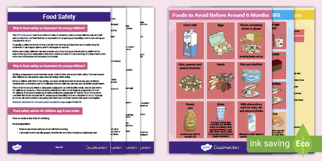Food Safety Guidance And Posters