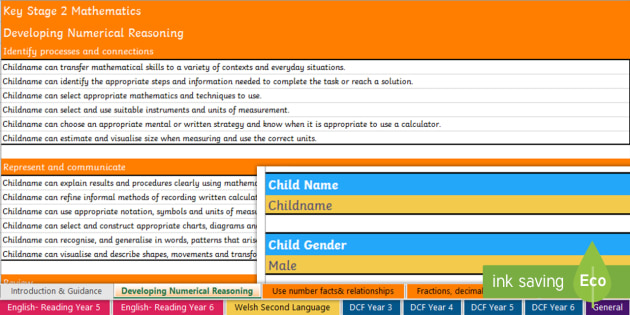 General report comments year 3 picture