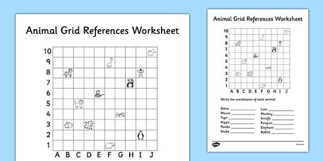 T2 M 278 Animal Grid Reference Worksheet_ver_2