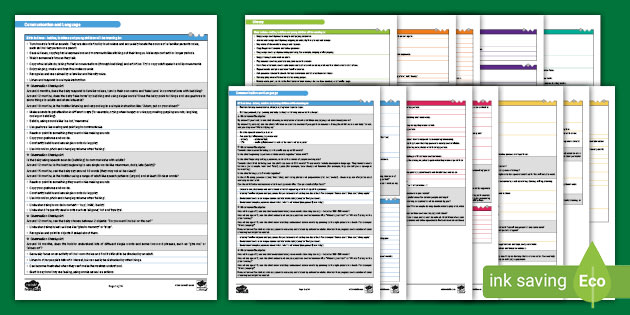 EYFS Development Matters Statements 2020: Birth to Reception