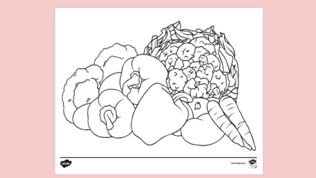 FREE! - Veggie Colouring | Colouring Sheets (teacher made)