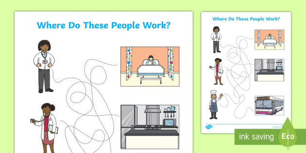 where do people work pencil control worksheets