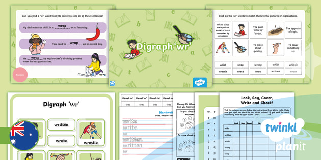 Year 2 Spelling: Digraphs Lesson 3 (teacher made)