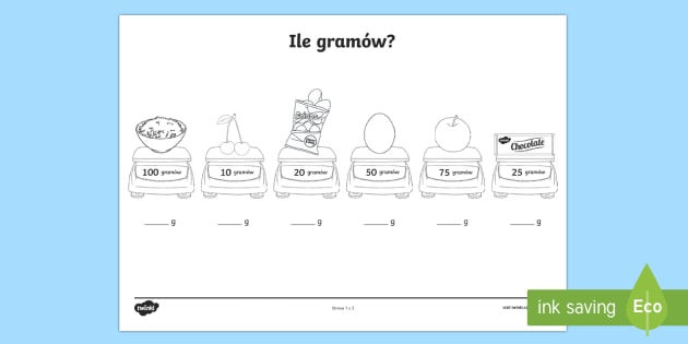 Karta Ile gramów?