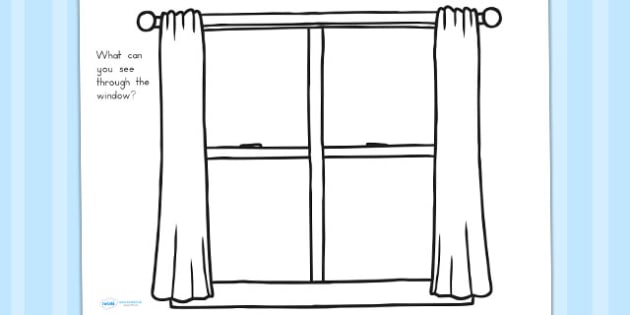 Window Frame Drawing Sheet windows, worksheets, draw, sheets