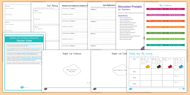 student-led-goal-setting-conference-resource-pack