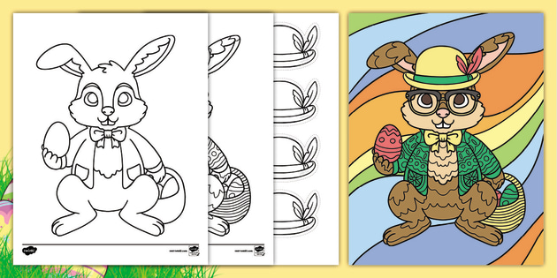 57 Coloring Pages Bunny  Free