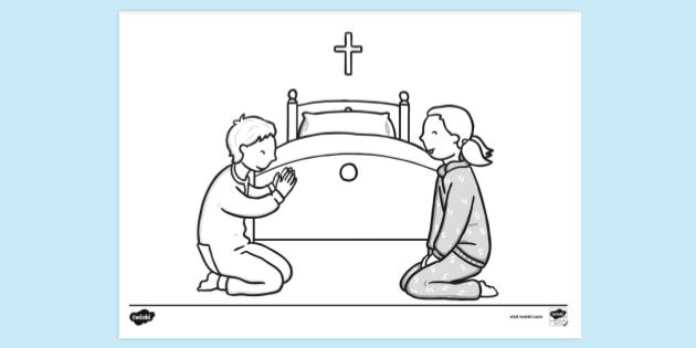 FREE! - Children's Christian Colouring Page | Colouring Sheets