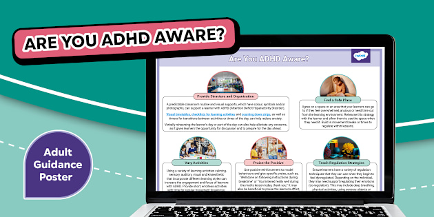 ADHD Awareness Poster Inclusive Resources