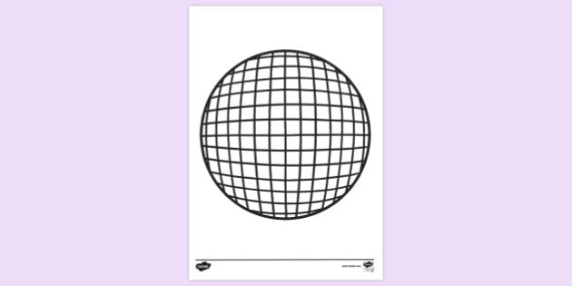 Mirrorball Disco Ball Classic Round Sticker