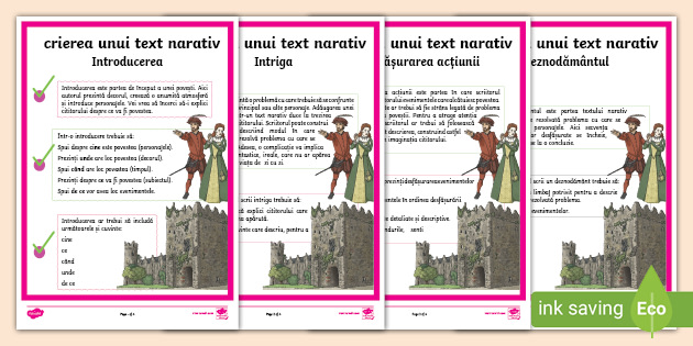 text cu naratiune