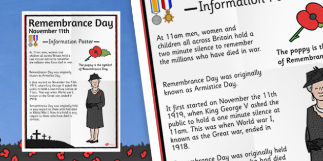 Remembrance day moment of silence speech