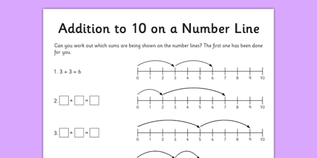 addition to 10 worksheet primary resources ks1