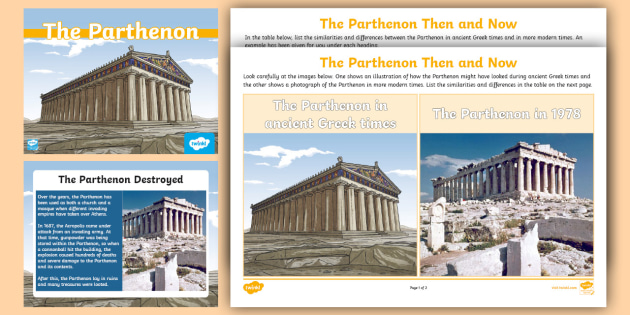 The Parthenon PowerPoint KS2 Teaching Pack (teacher made)