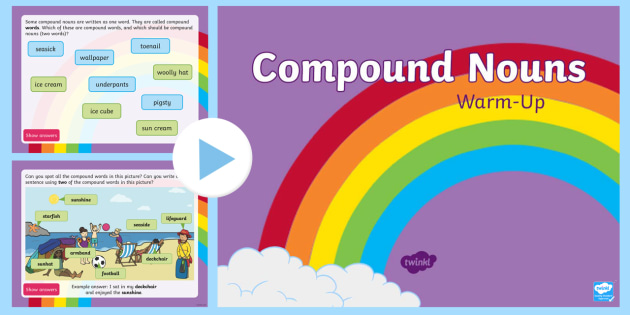 compound word powerpoint