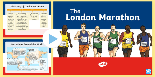 10 tips for running the London marathon - Infographics